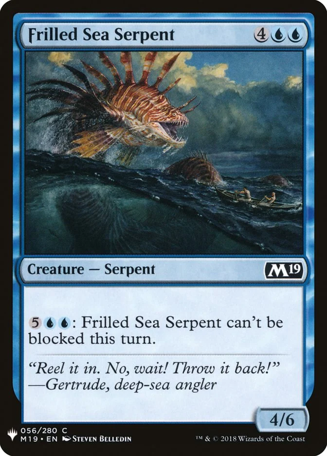 Frilled Sea Serpent [LIST - 56]