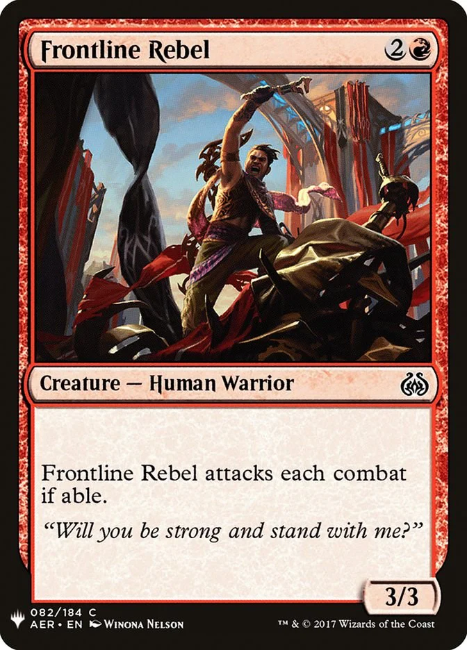 Frontline Rebel [LIST - 82]