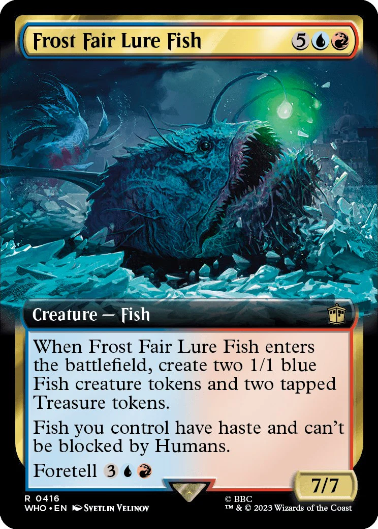 Frost Fair Lure Fish (Extended Art) [WHO - 416]