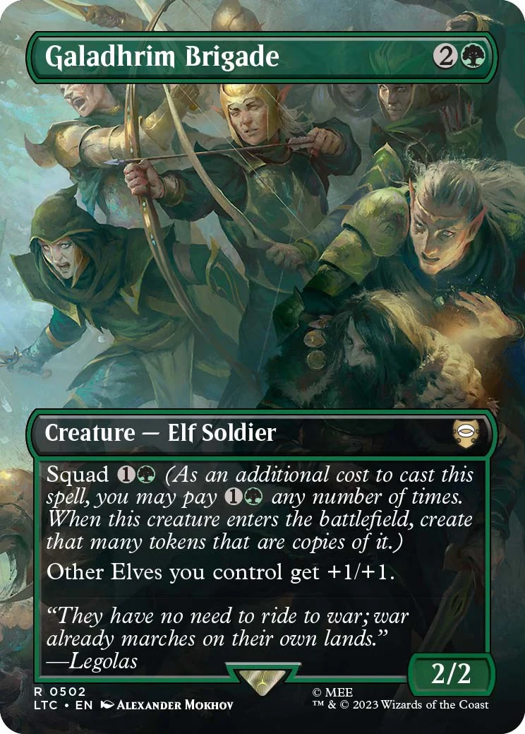 Galadhrim Brigade (Borderless) [LTC - 502]