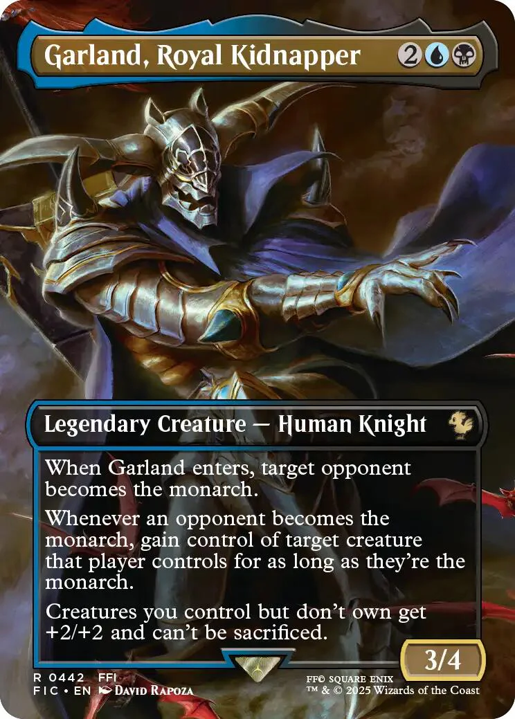Garland, Royal Kidnapper (Borderless) [FIC - 442]