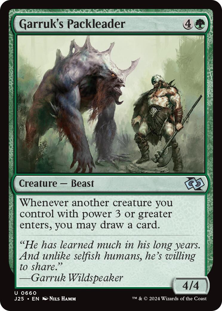 Garruk's Packleader [J25 - 660]