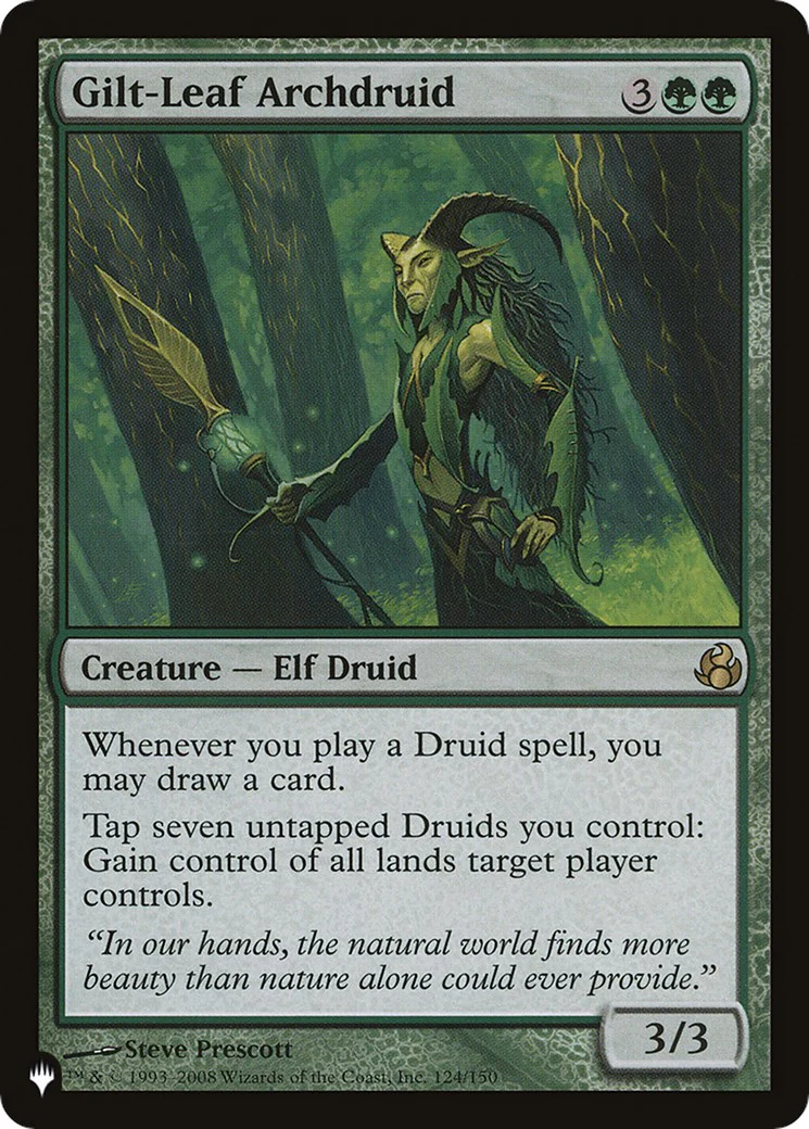 Gilt-Leaf Archdruid [LIST - 124/150]