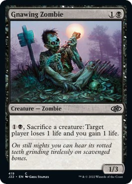 Gnawing Zombie [J22 - 419]