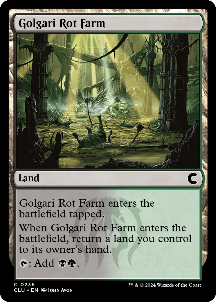 Golgari Rot Farm [CLU - 236]