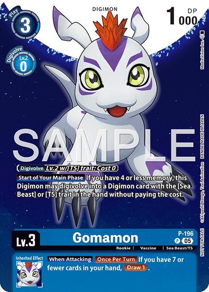 Gomamon (Digimon Story: Time Stranger Promo Pack) [D-PR - P - 196]
