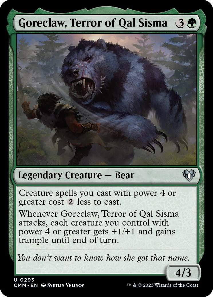 Goreclaw, Terror of Qal Sisma [CMM - 293]