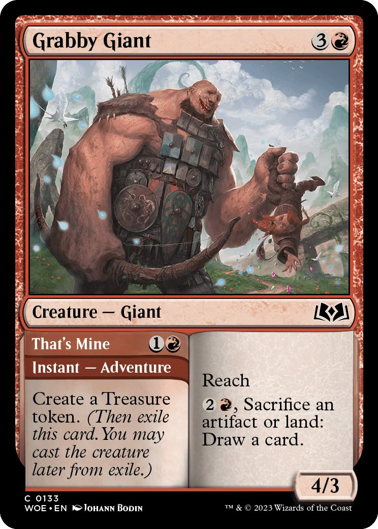 Grabby Giant [WOE - 133]