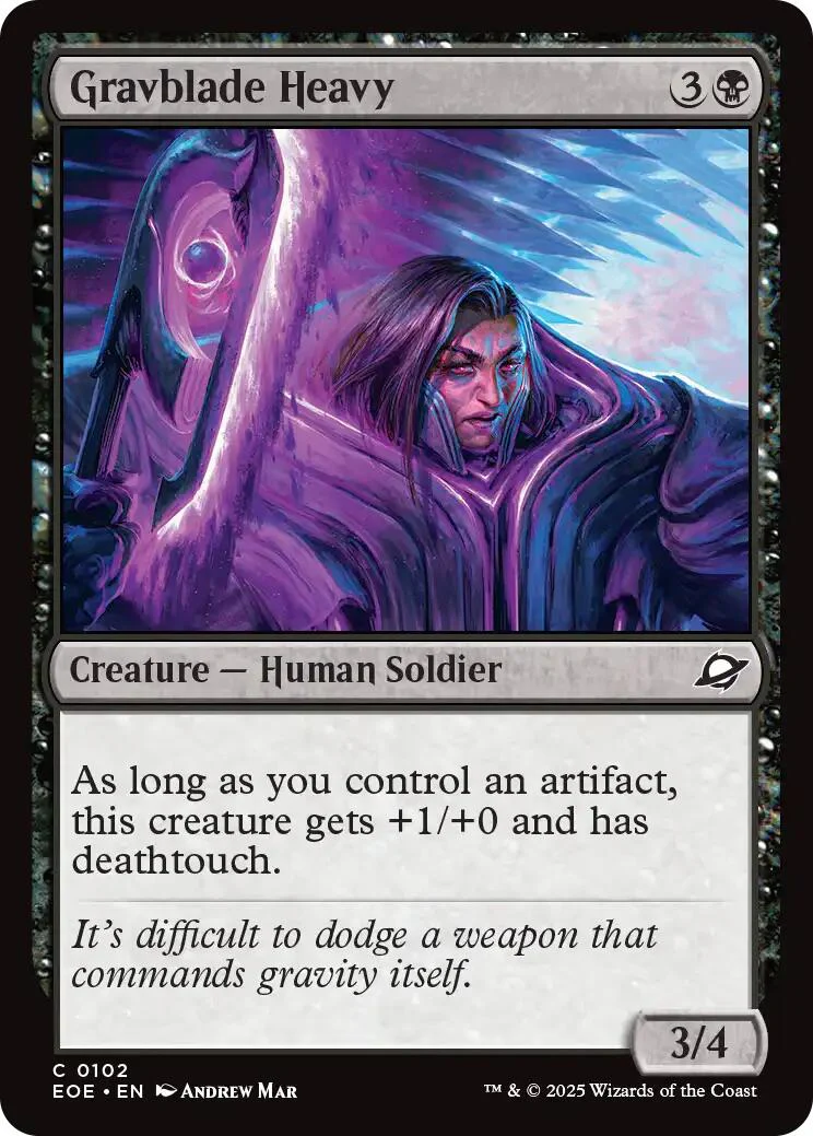 Gravblade Heavy [EOE - 102]