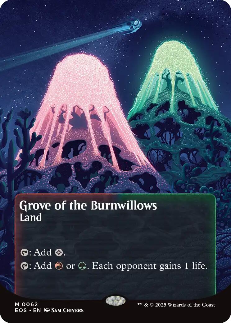 Grove of the Burnwillows (0062) (Borderless) [EOS - 62]
