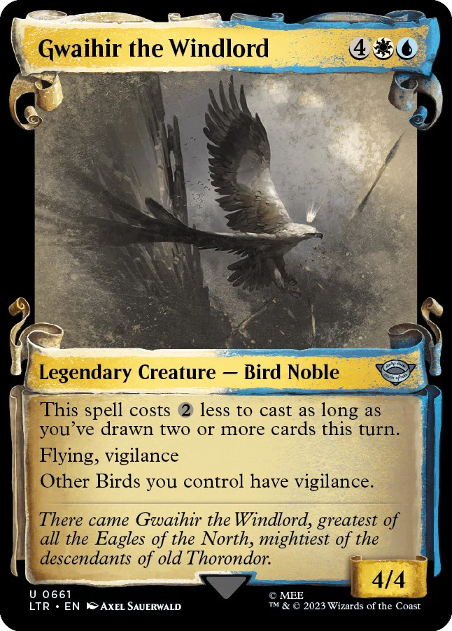 Gwaihir the Windlord (Showcase Scrolls) [LTR - 661]