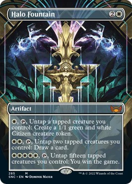 Halo Fountain (Borderless) [SNC - 285]