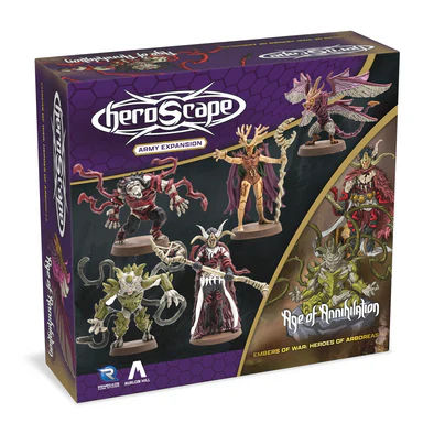 Heroscape Army Expansion - Embers of War: Heroes of Aboreas