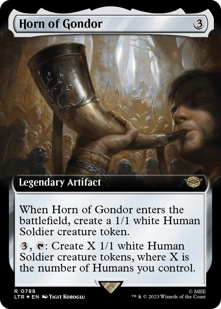 Horn of Gondor (Extended Art) (Surge Foil) [LTR - 788]
