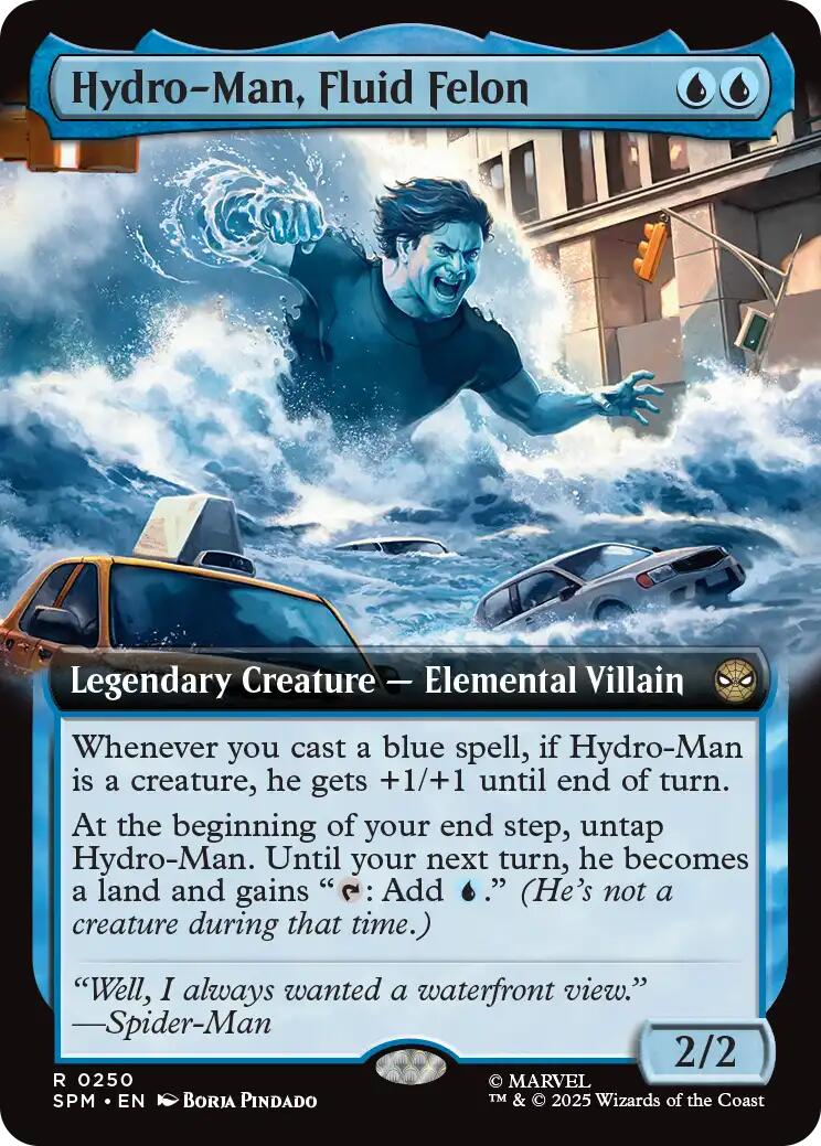 Hydro-Man, Fluid Felon (Extended Art) [SPM - 250]