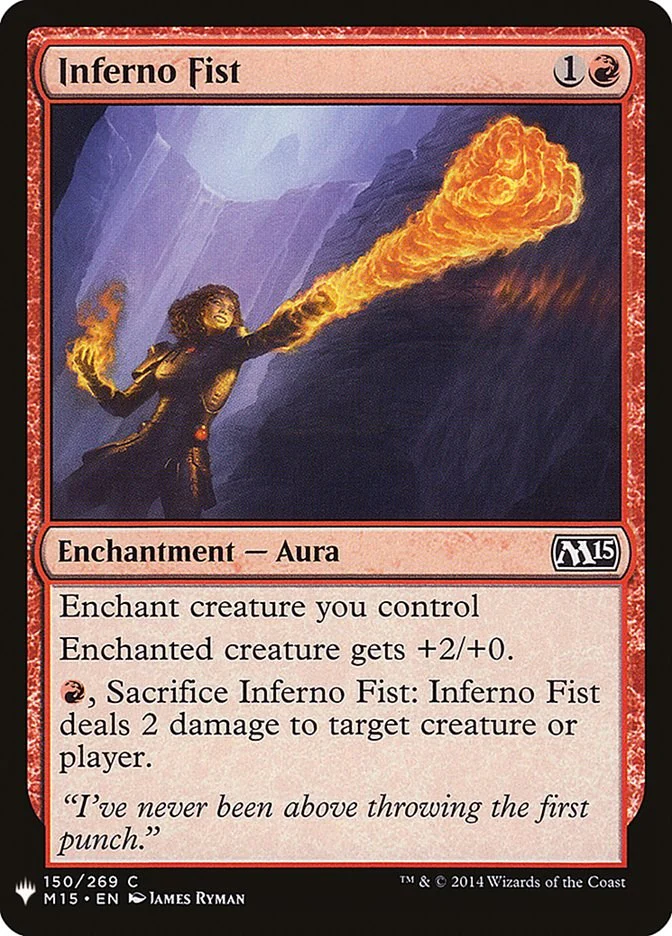 Inferno Fist [LIST - 150]