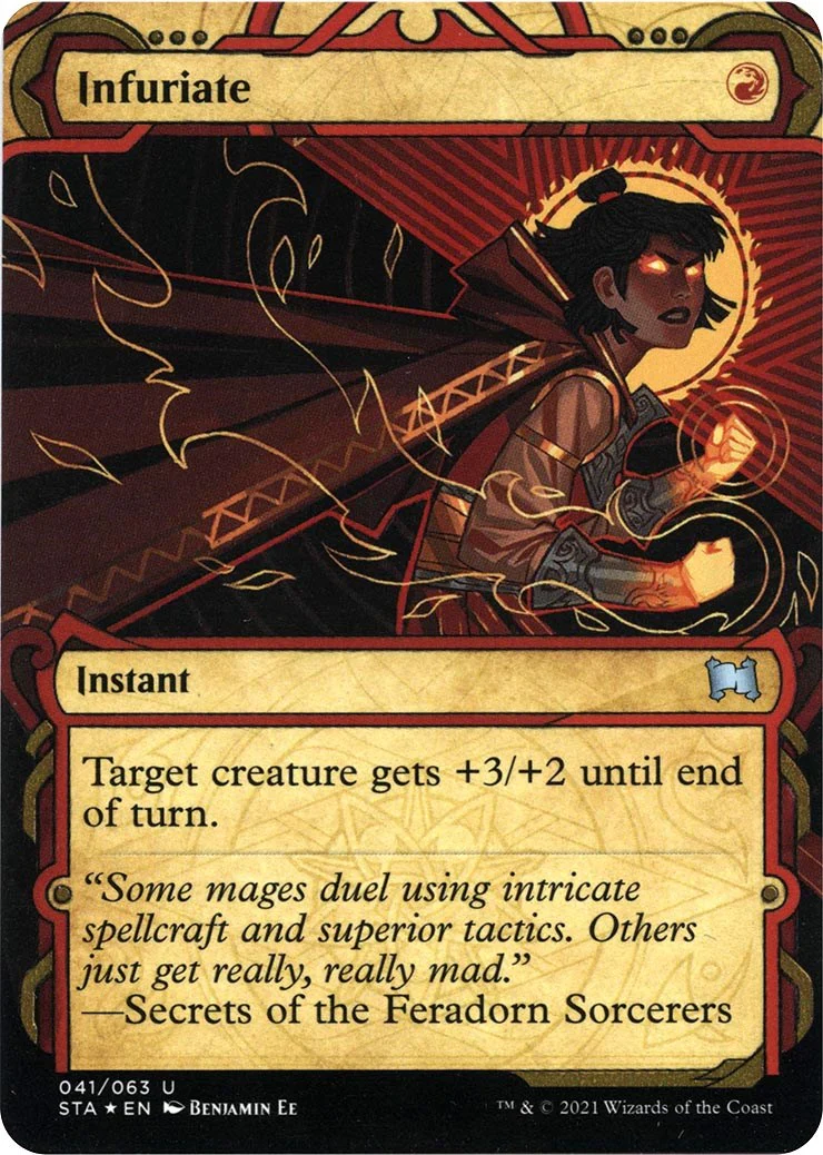 Infuriate (Foil Etched) [STA - 41]