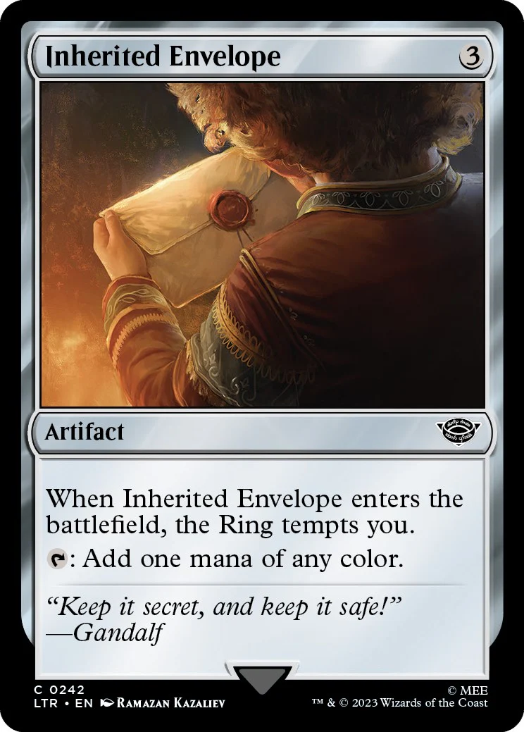 Inherited Envelope [LTR - 242]