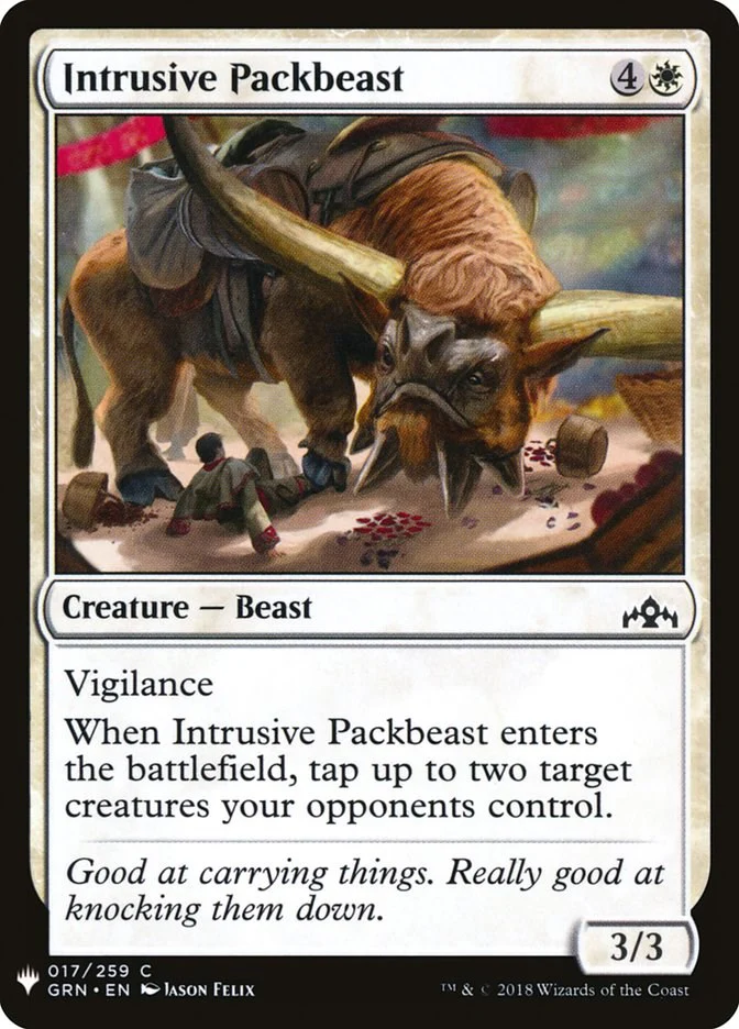 Intrusive Packbeast [LIST - 17]