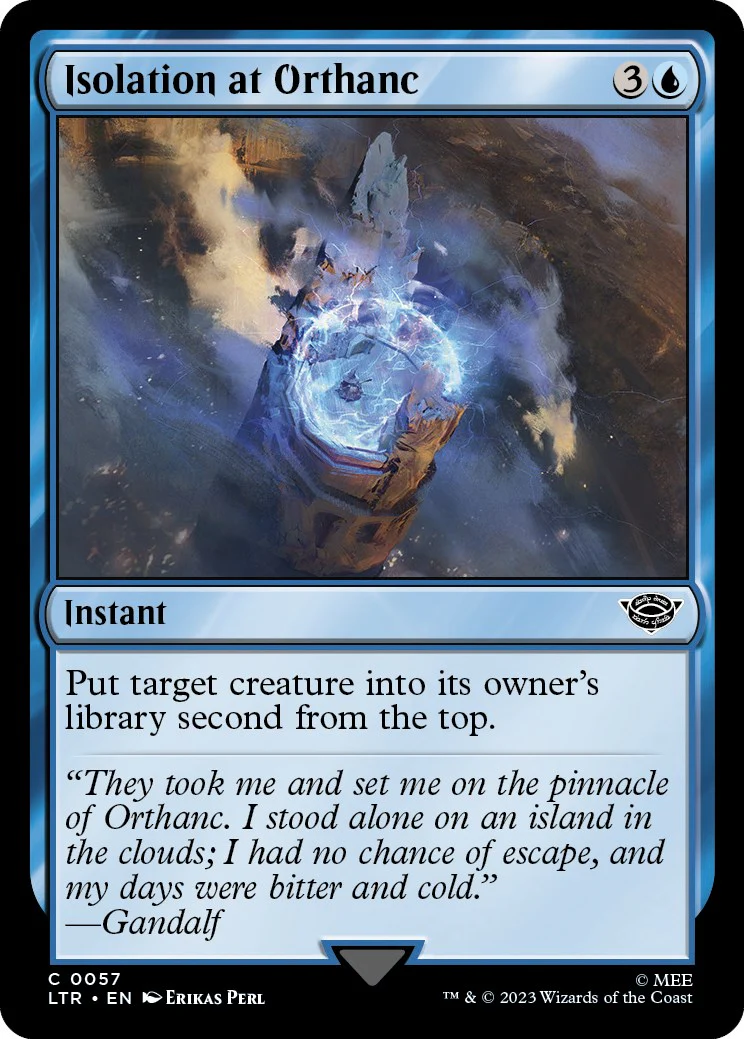 Isolation at Orthanc [LTR - 57]