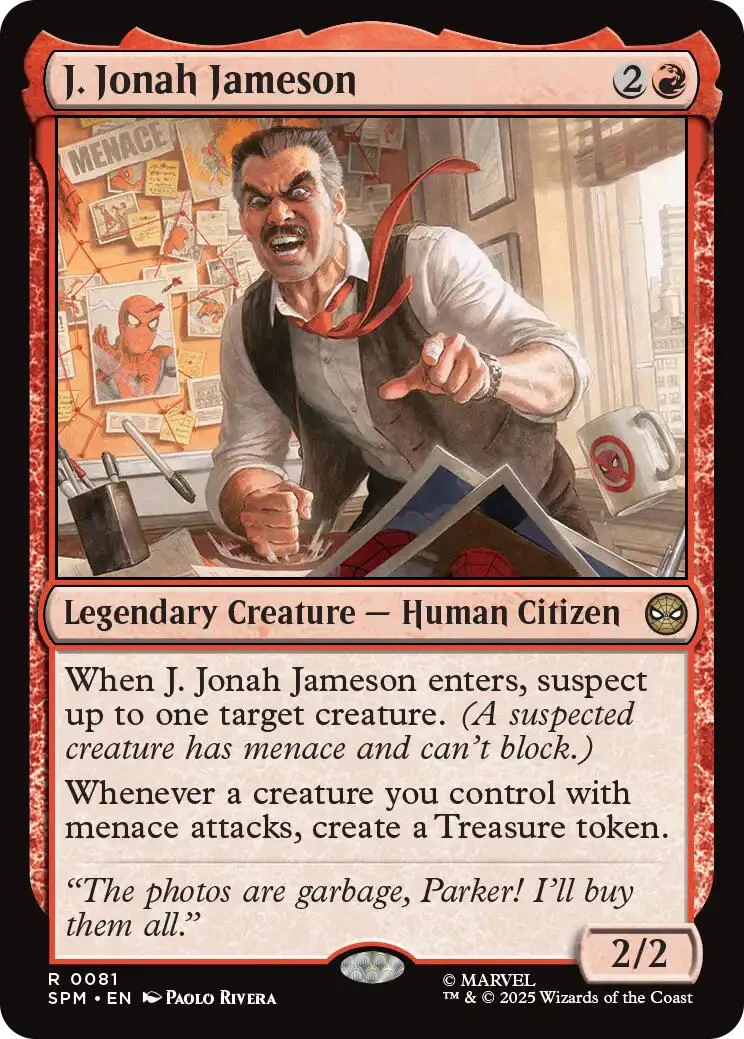 J. Jonah Jameson [SPM - 81]