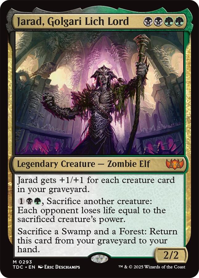 Jarad, Golgari Lich Lord [TDC - 293]