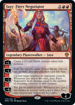 Jaya, Fiery Negotiator [DMU - 133]