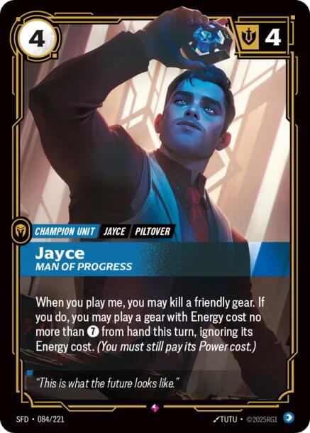 Jayce - Man of Progress [SPF - 084/221]