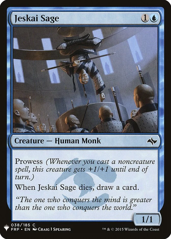 Jeskai Sage [LIST - 38]