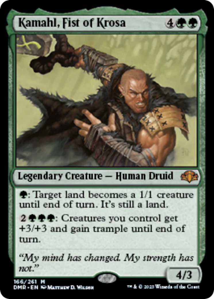 Kamahl, Fist of Krosa [DMR - 166]