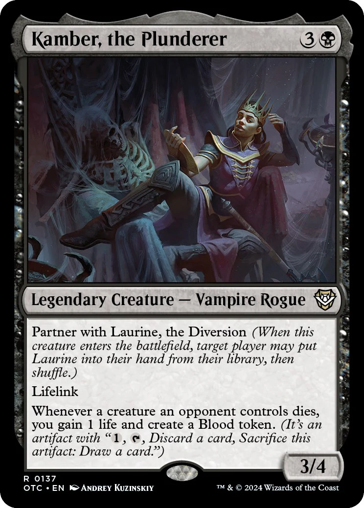 Kamber, the Plunderer [OTC - 137]