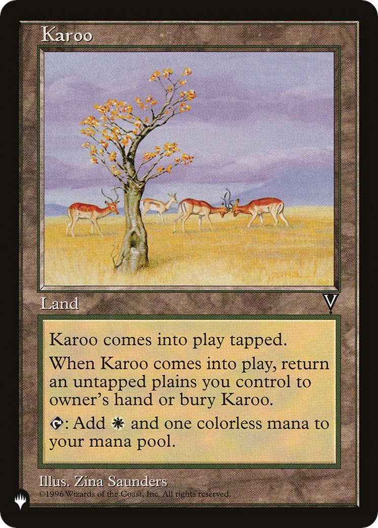 Karoo (VIS) [LIST]