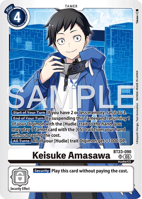 Keisuke Amasawa [BT-23 - BT23-090 SR]
