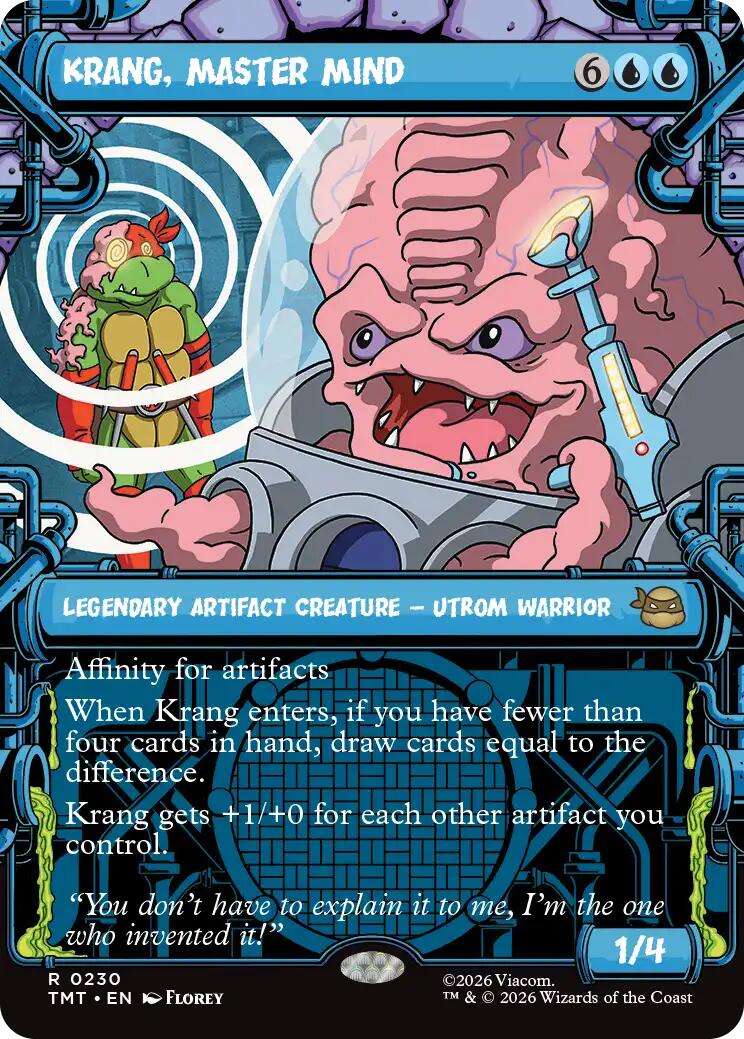 Krang, Master Mind (Showcase) [TMT - 230]