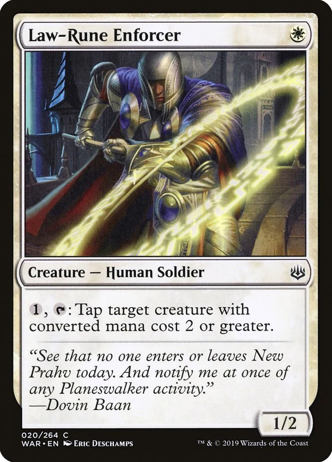 Law-Rune Enforcer [WAR - 20]