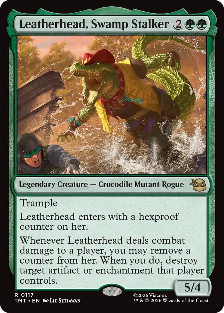 Leatherhead, Swamp Stalker [TMT - 117]