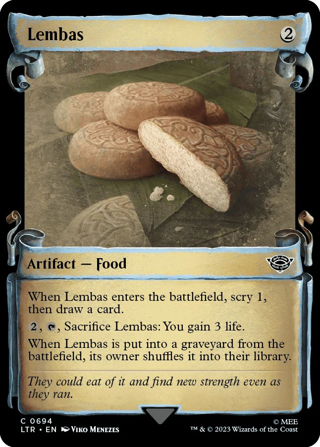 Lembas (Showcase Scrolls) [LTR - 694]