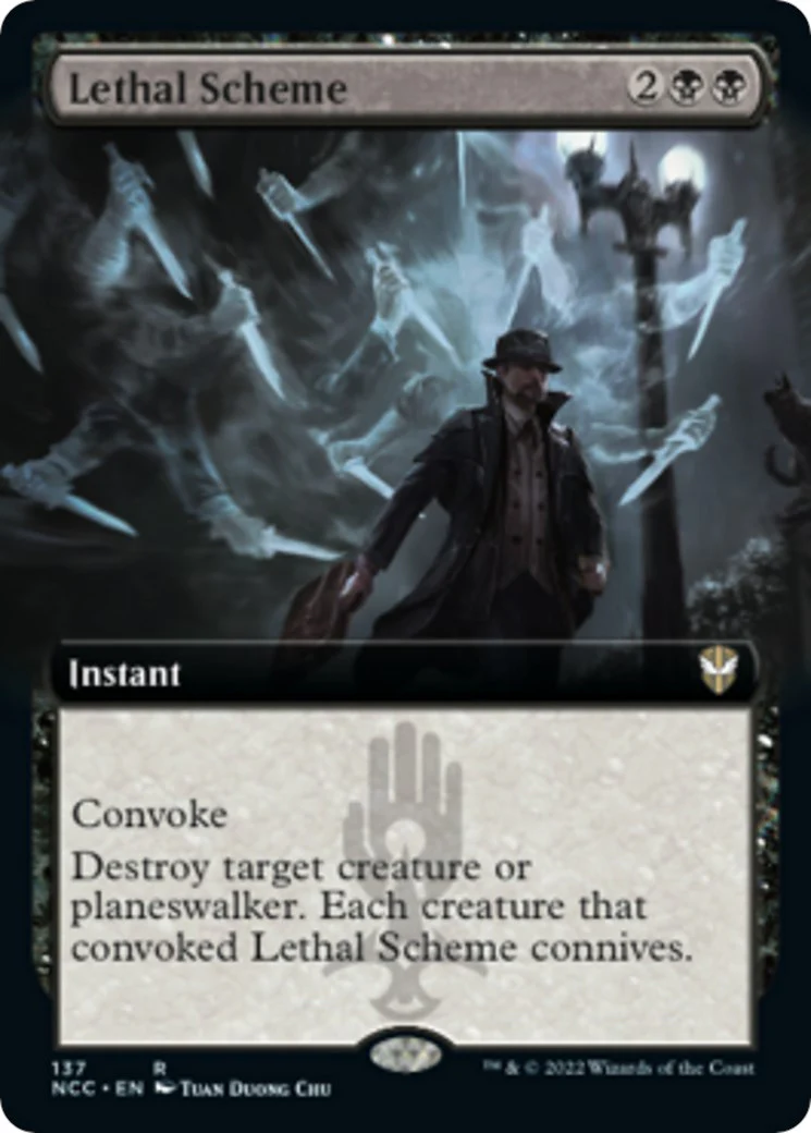 Lethal Scheme (Extended Art) [NCC - 137]