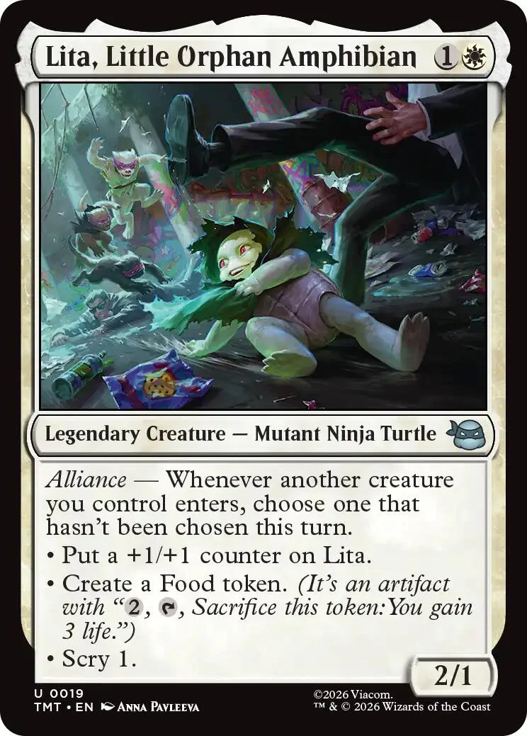 Lita, Little Orphan Amphibian [TMT - 19]