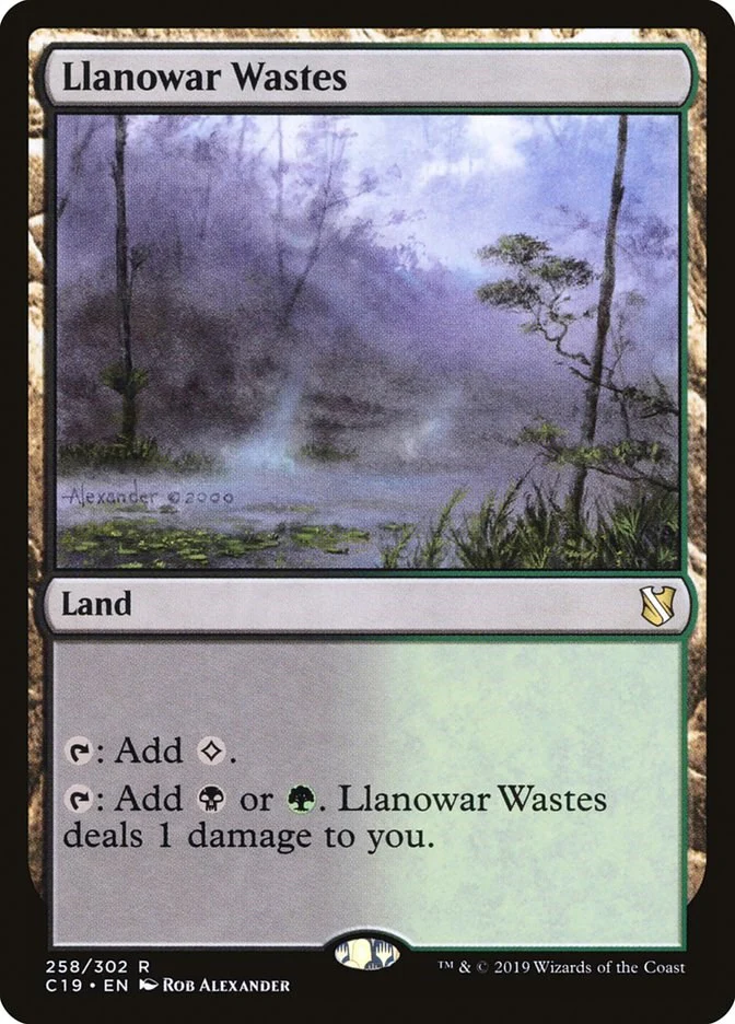 Llanowar Wastes [C19 - 258]
