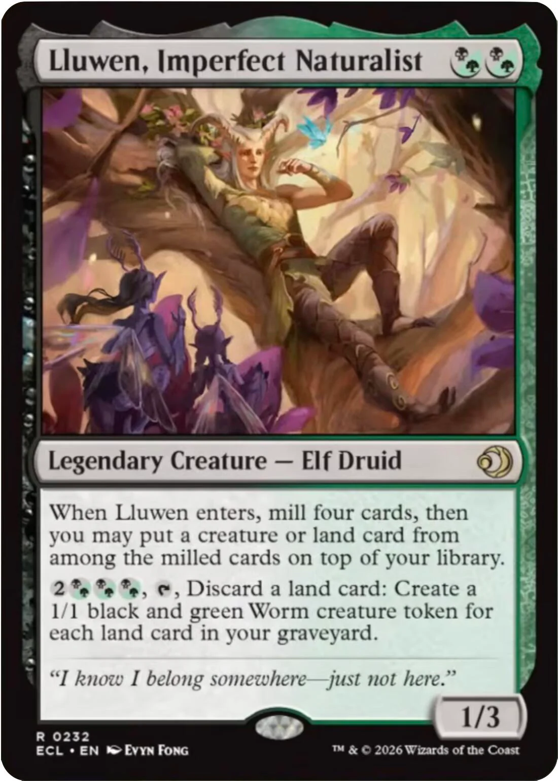 Lluwen, Imperfect Naturalist [ECL - 232]