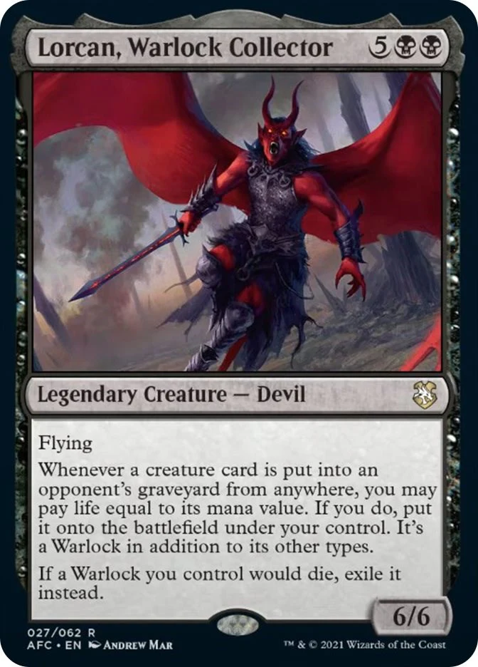Lorcan, Warlock Collector [AFC - 27]