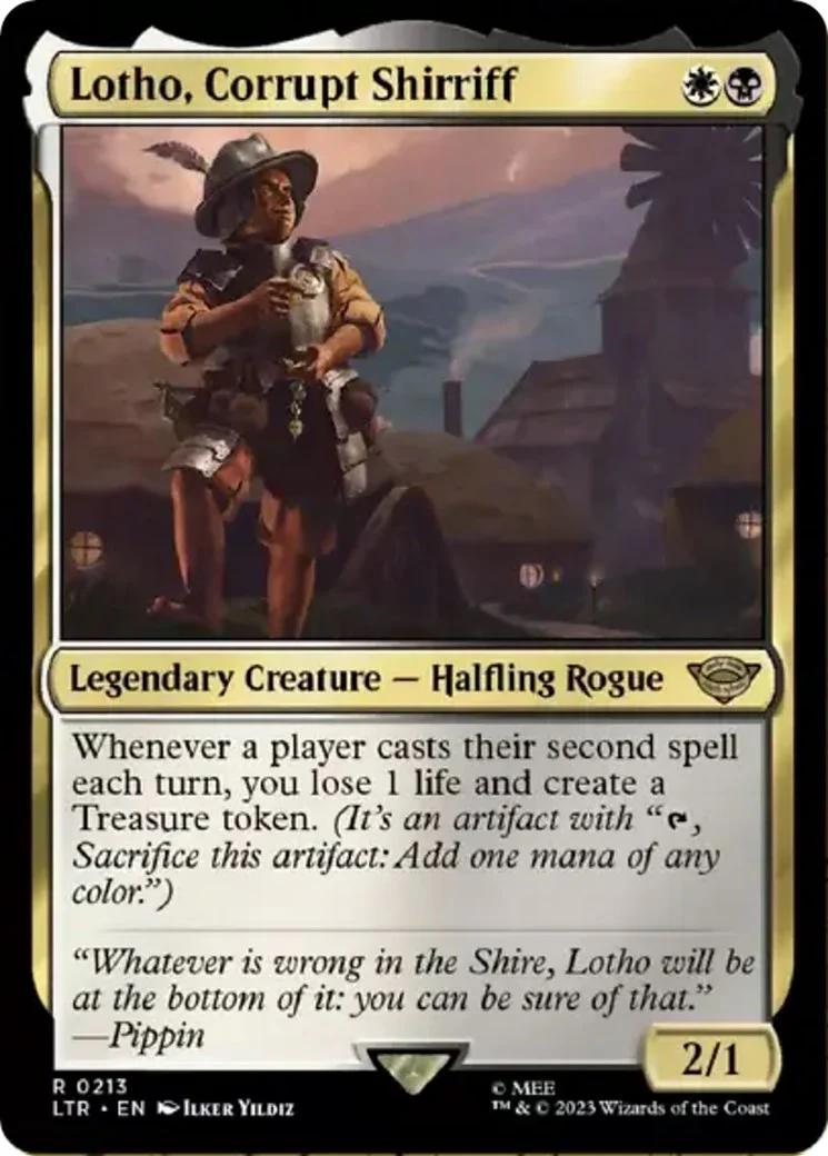 Lotho, Corrupt Shirriff [LTR - 213]
