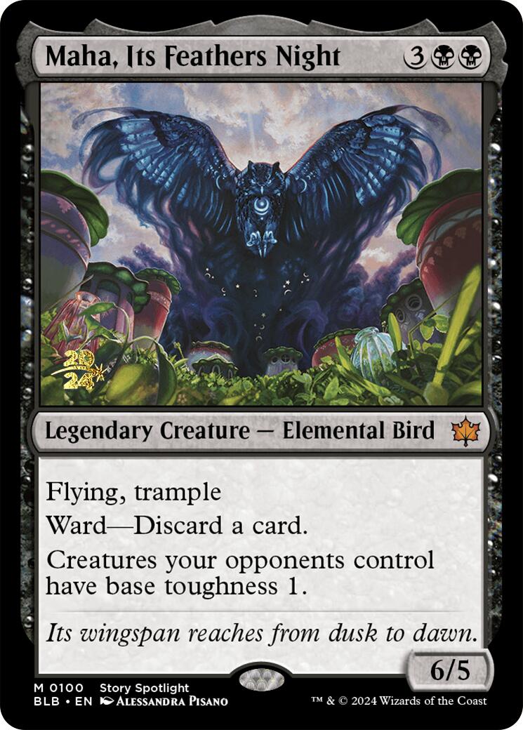 Maha, Its Feathers Night [PRE - 100]