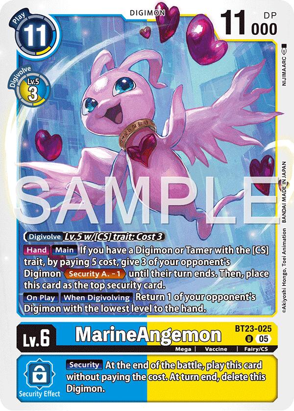 Marine Angemon [BT-23 - BT23-025 U]