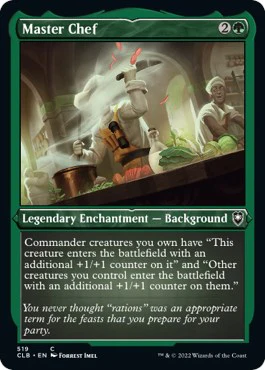 Master Chef (Foil Etched) [CLB - 519]