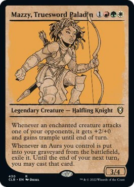 Mazzy, Truesword Paladin (Showcase) [CLB - 430]