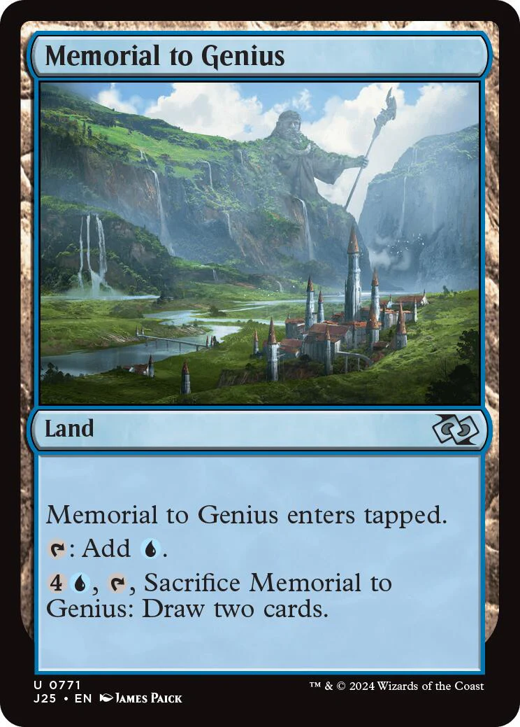Memorial to Genius [J25 - 771]