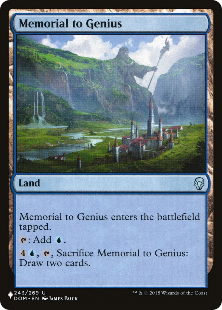 Memorial to Genius [LIST - 243/269]