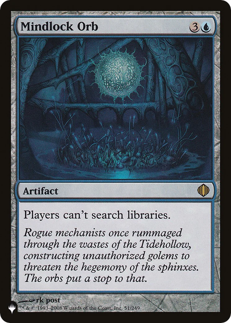 Mindlock Orb [LIST - 51/249]